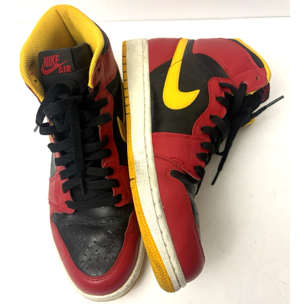 Size 9.5 - Air Jordan 1 Retro OG High Highlight Reel Red Leather (555088-017)